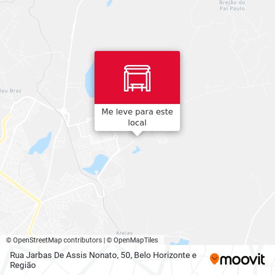 Rua Jarbas De Assis Nonato, 50 mapa