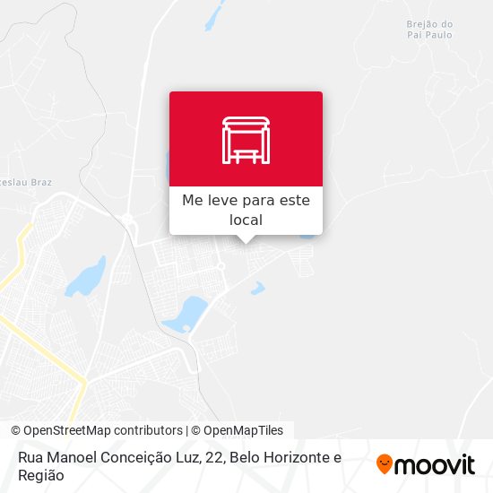 Rua Manoel Conceição Luz, 22 mapa