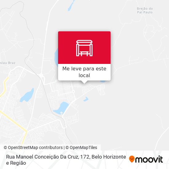 Rua Manoel Conceição Da Cruz, 172 mapa
