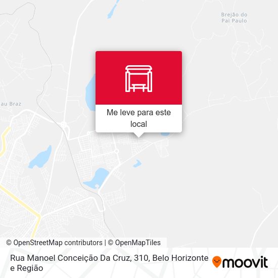 Rua Manoel Conceição Da Cruz, 310 mapa
