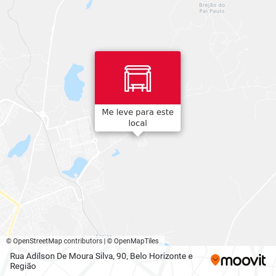 Rua Adílson De Moura Silva, 90 mapa