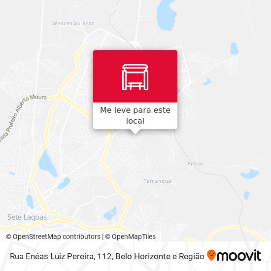 Rua Enéas Luiz Pereira, 112 mapa