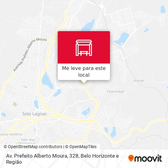 Av. Prefeito Alberto Moura, 328 mapa