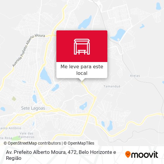 Av. Prefeito Alberto Moura, 472 mapa