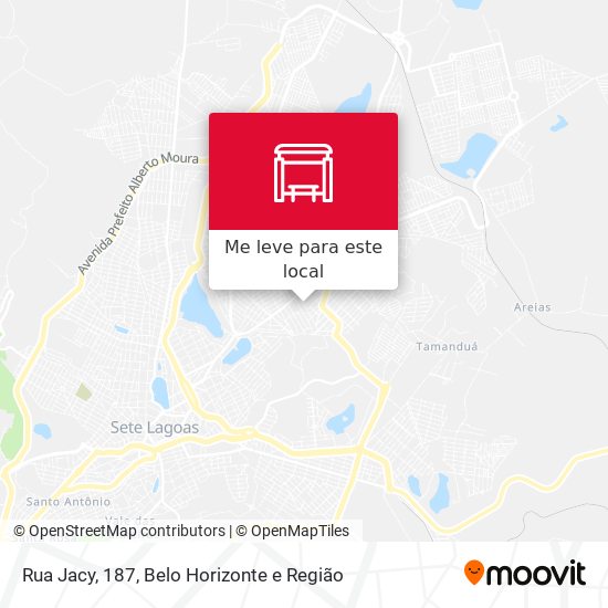 Rua Jacy, 187 mapa