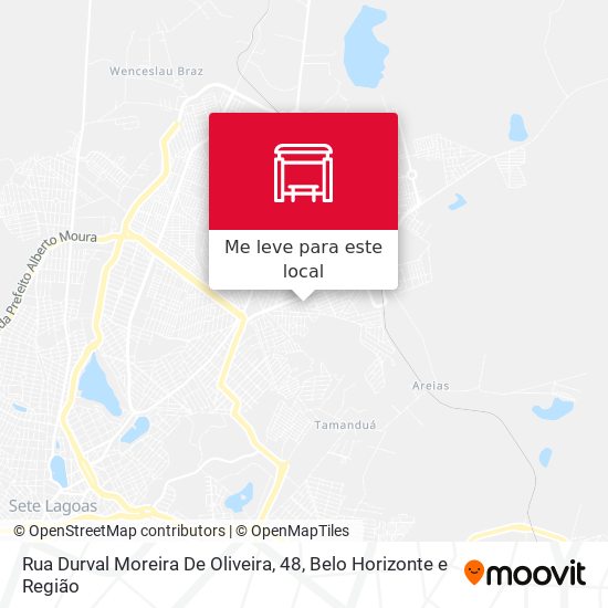 Rua Durval Moreira De Oliveira, 48 mapa
