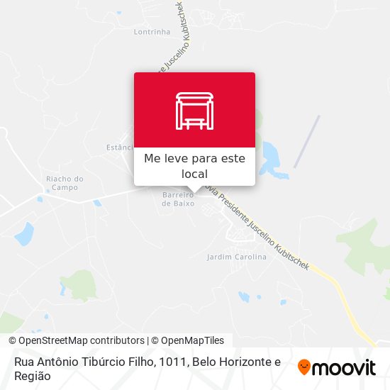 Rua Antônio Tibúrcio Filho, 1011 mapa
