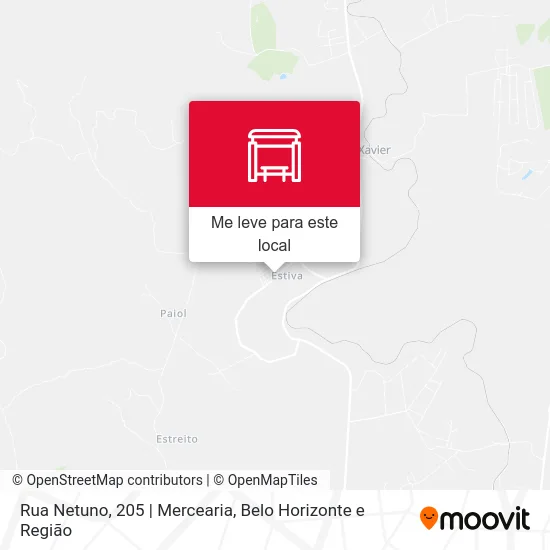 Rua Netuno, 205 | Mercearia mapa