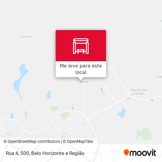 Rua 4, 500 mapa