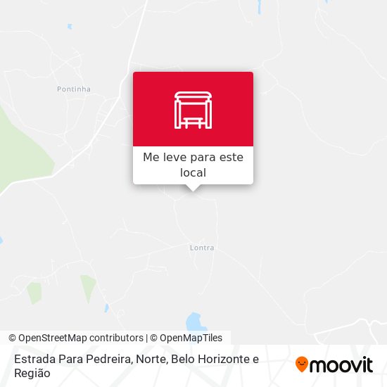 Estrada Para Pedreira, Norte mapa
