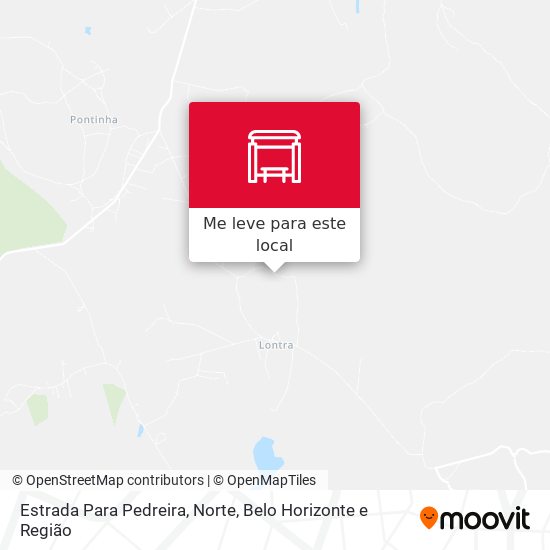 Estrada Para Pedreira, Norte mapa