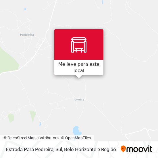 Estrada Para Pedreira, Sul mapa