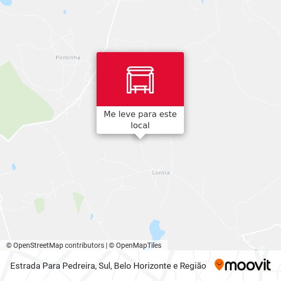 Estrada Para Pedreira, Sul mapa
