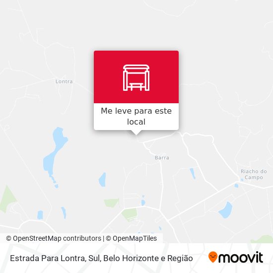 Estrada Para Lontra, Sul mapa