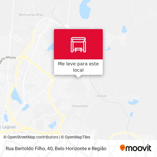 Rua Bertoldo Filho, 40 mapa