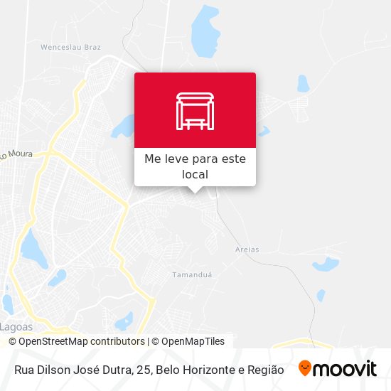Rua Dilson José Dutra, 25 mapa