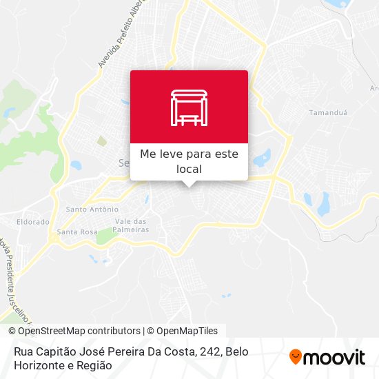 Rua Capitão José Pereira Da Costa, 242 mapa