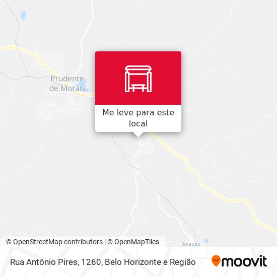 Rua Antônio Pires, 1260 mapa