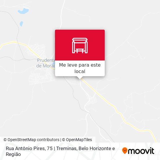 Rua Antônio Pires, 75 | Treminas mapa