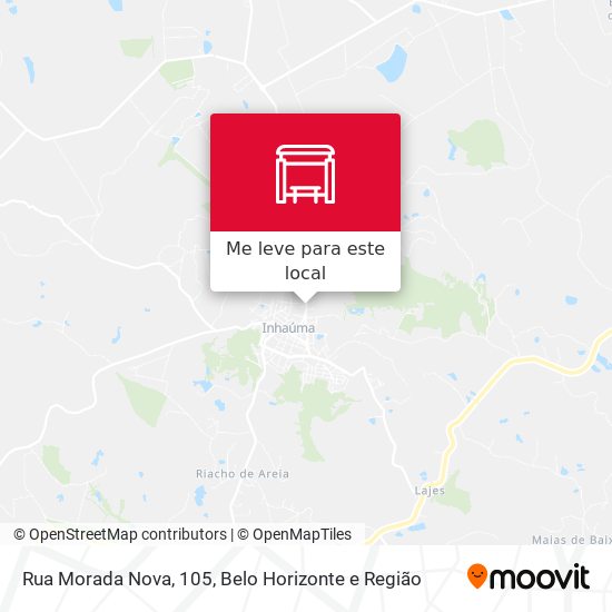 Rua Morada Nova, 105 mapa