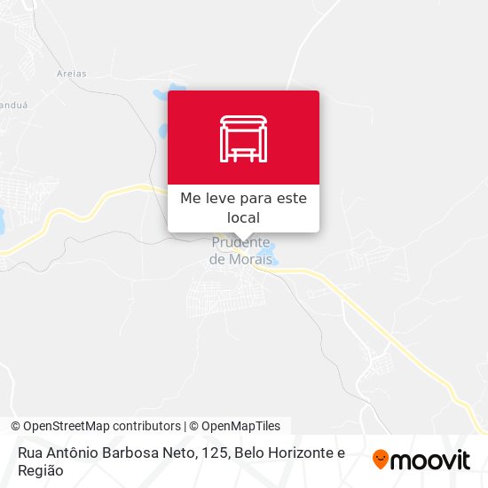 Rua Antônio Barbosa Neto, 125 mapa