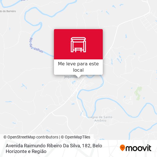 Avenida Raimundo Ribeiro Da Silva, 182 mapa