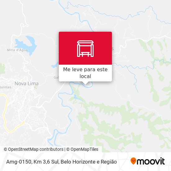 Amg-0150, Km 3,6 Sul mapa