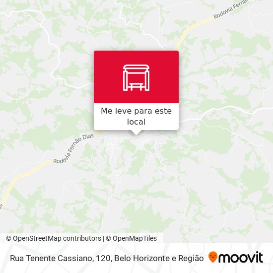 Rua Tenente Cassiano, 120 mapa