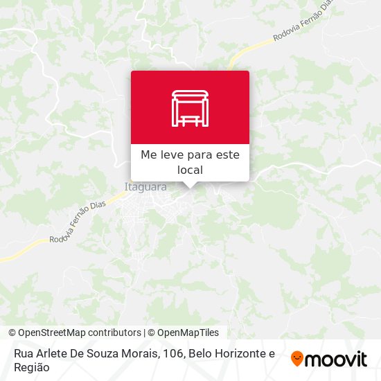 Rua Arlete De Souza Morais, 106 mapa