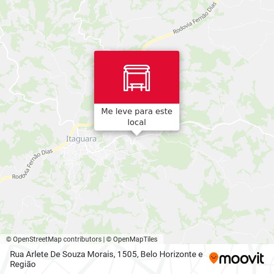 Rua Arlete De Souza Morais, 1505 mapa