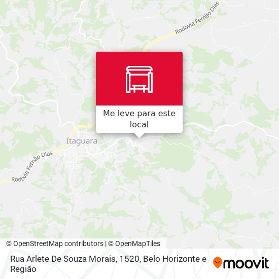 Rua Arlete De Souza Morais, 1520 mapa