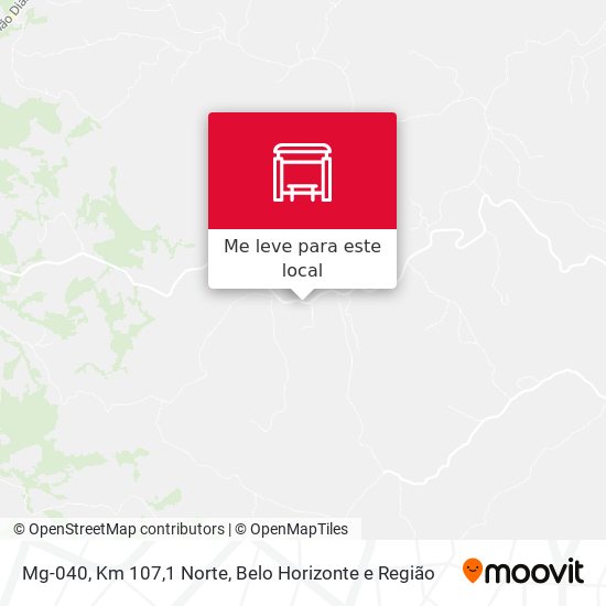 Mg-040, Km 107,1 Norte mapa