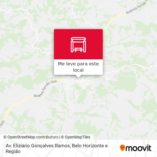 Av. Eliziário Gonçalves Ramos mapa