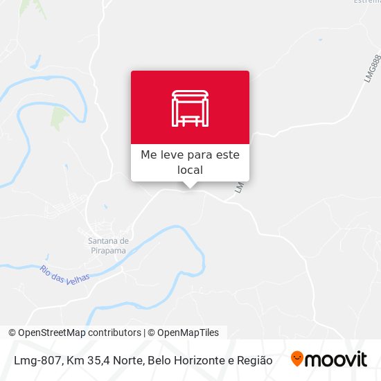 Lmg-807, Km 35,4 Norte mapa