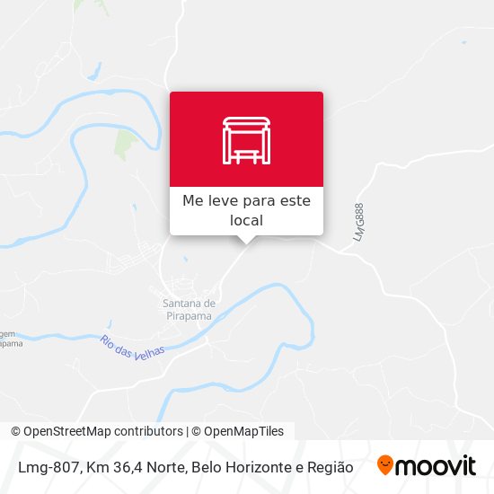 Lmg-807, Km 36,4 Norte mapa
