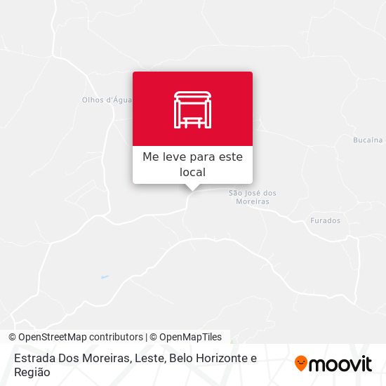 Estrada Dos Moreiras, Leste mapa