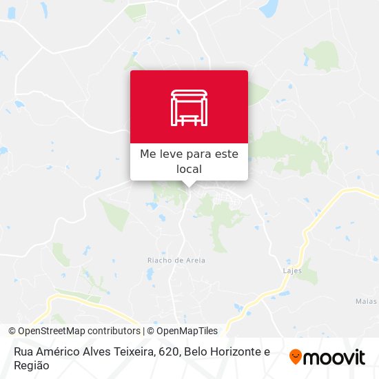 Rua Américo Alves Teixeira, 620 mapa