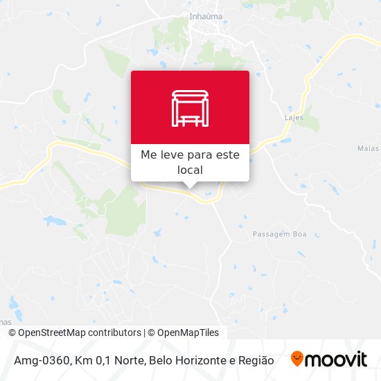 Amg-0360, Km 0,1 Norte mapa