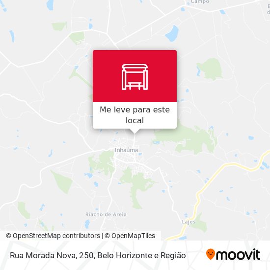 Rua Morada Nova, 250 mapa
