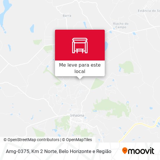 Amg-0375, Km 2 Norte mapa