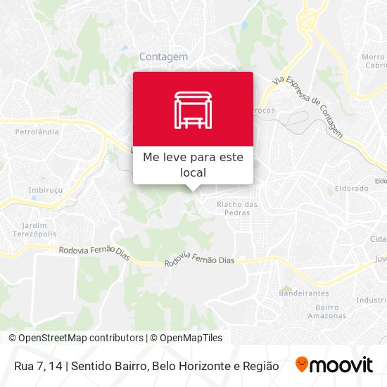 Rua 7, 14 | Sentido Bairro mapa