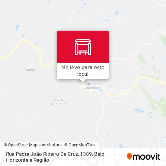 Rua Padre João Ribeiro Da Cruz, 1389 mapa