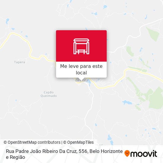 Rua Padre João Ribeiro Da Cruz, 556 mapa