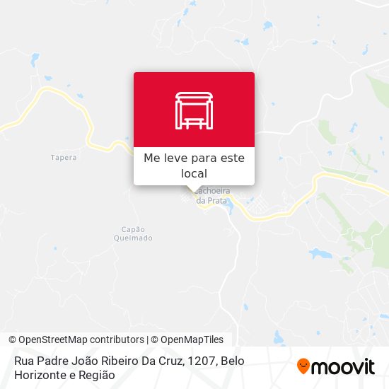 Rua Padre João Ribeiro Da Cruz, 1207 mapa