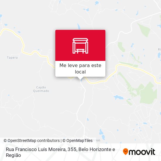 Rua Francisco Luís Moreira, 355 mapa