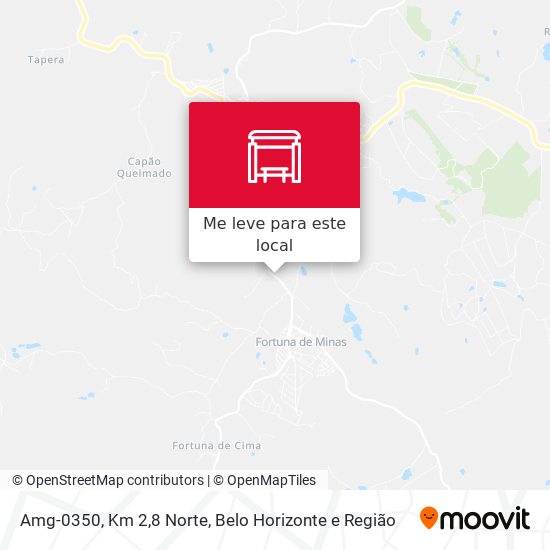 Amg-0350, Km 2,8 Norte mapa