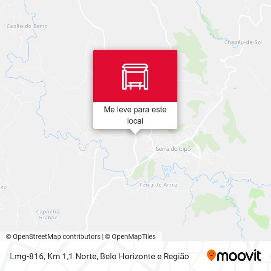 Lmg-816, Km 1,1 Norte mapa