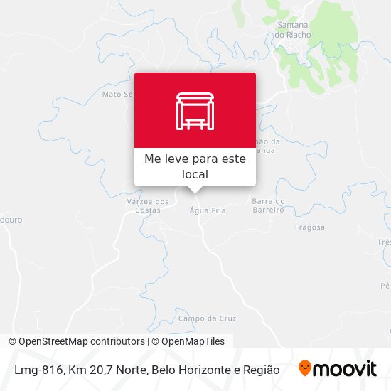 Lmg-816, Km 20,7 Norte mapa