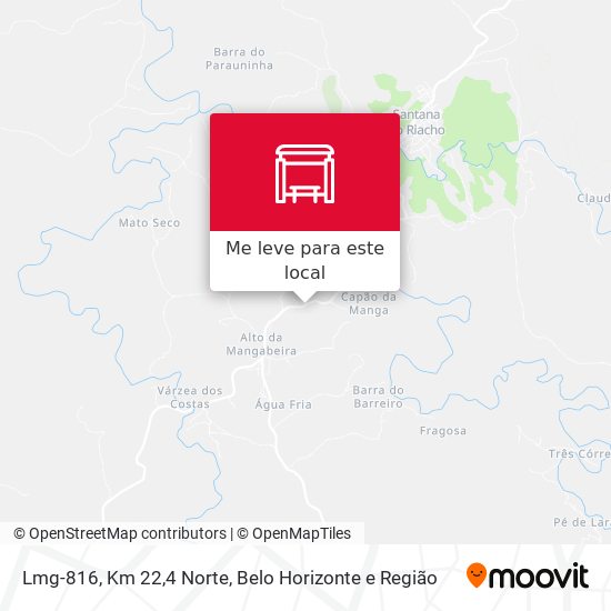 Lmg-816, Km 22,4 Norte mapa