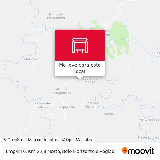 Lmg-816, Km 22,8 Norte mapa